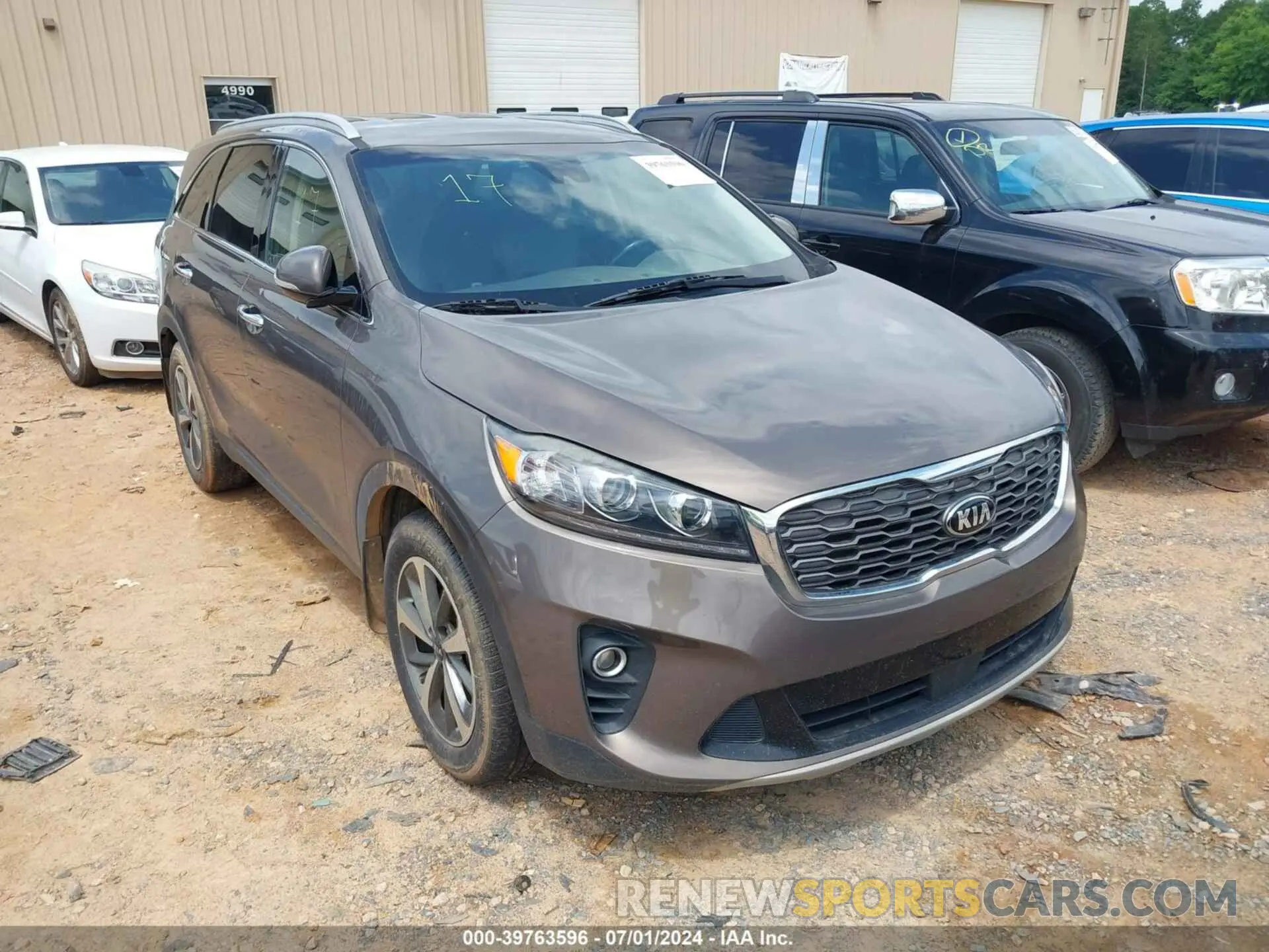 1 Photograph of a damaged car 5XYPH4A52KG532050 KIA SORENTO 2019