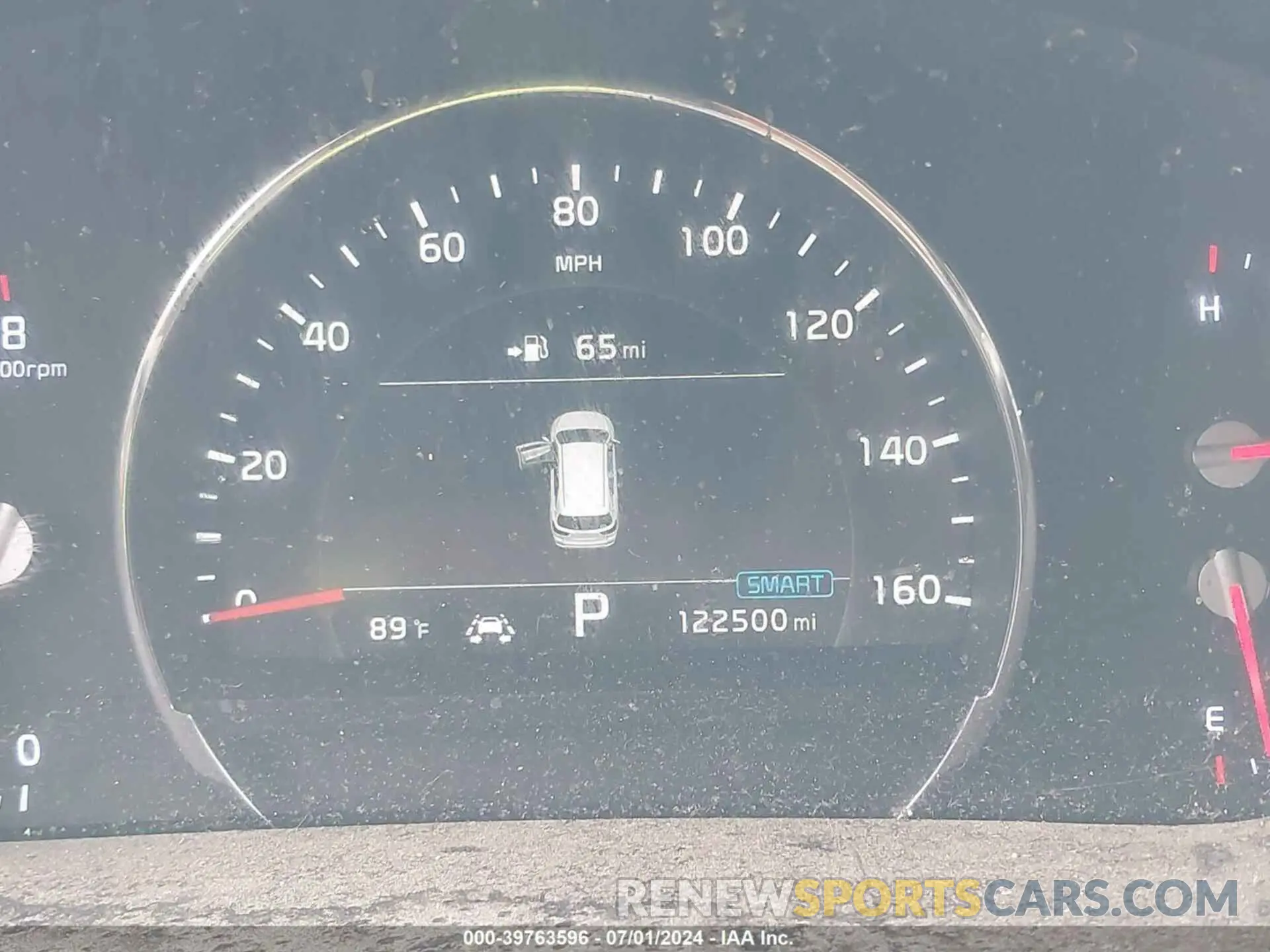 7 Photograph of a damaged car 5XYPH4A52KG532050 KIA SORENTO 2019