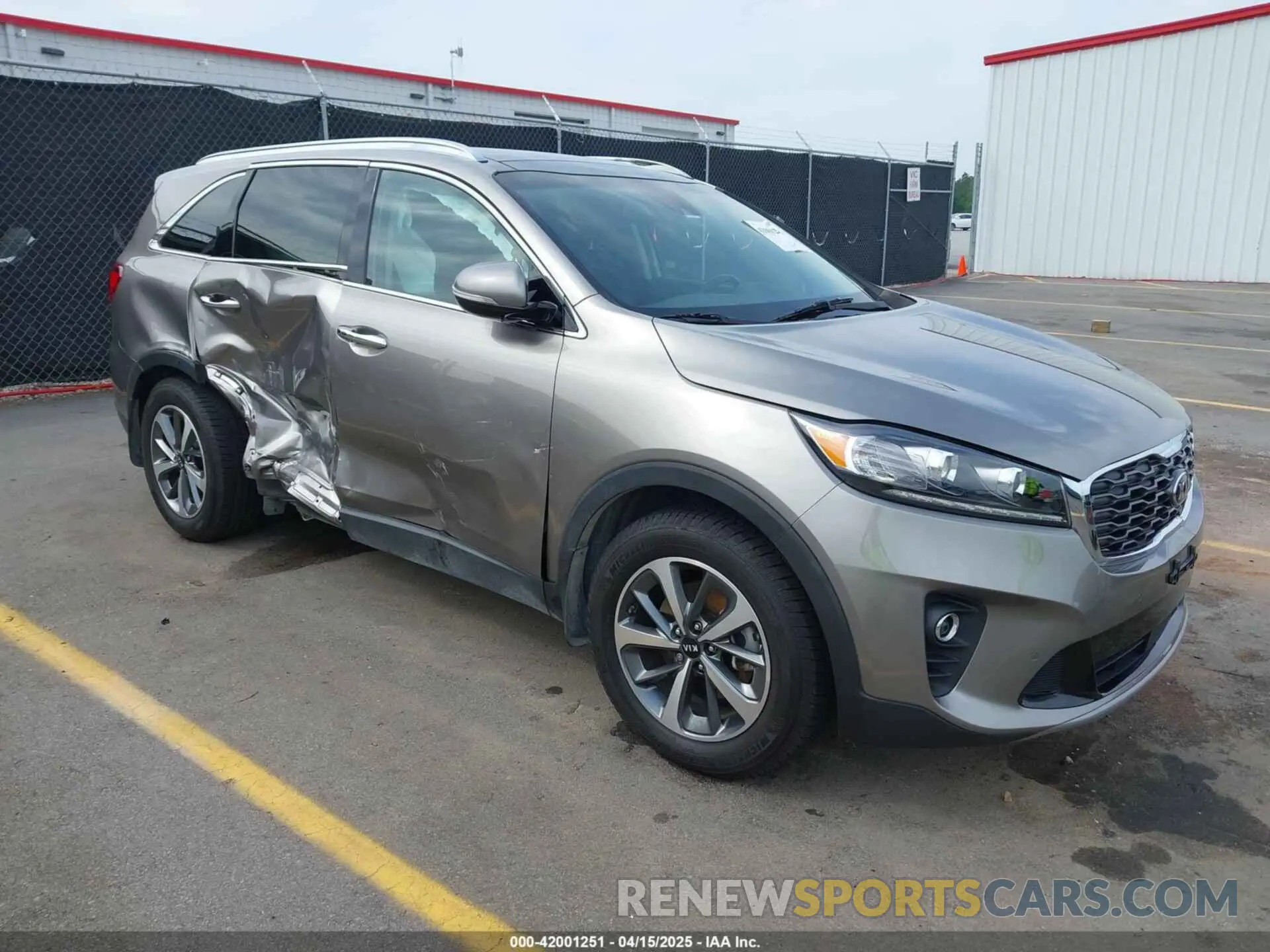 1 Photograph of a damaged car 5XYPH4A53KG448979 KIA SORENTO 2019