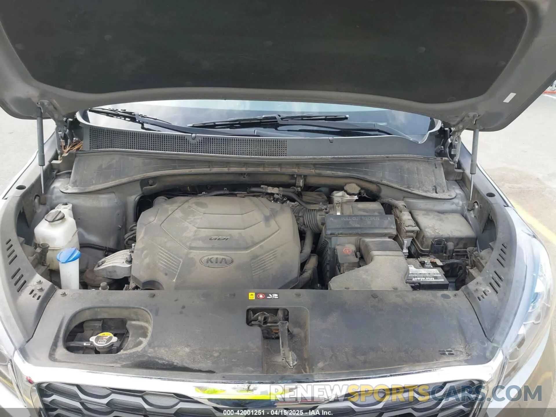 10 Photograph of a damaged car 5XYPH4A53KG448979 KIA SORENTO 2019