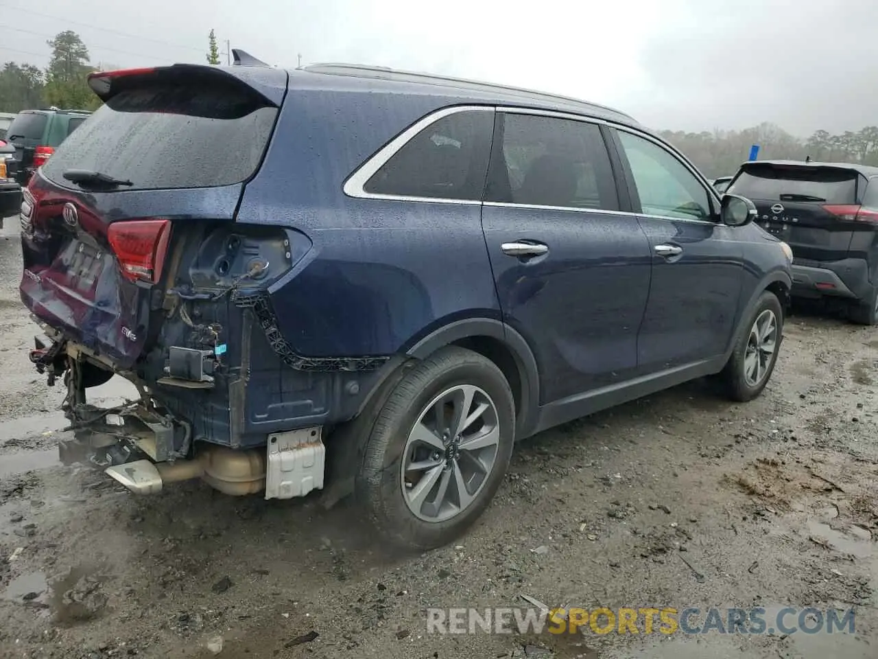 3 Photograph of a damaged car 5XYPH4A54KG447534 KIA SORENTO 2019