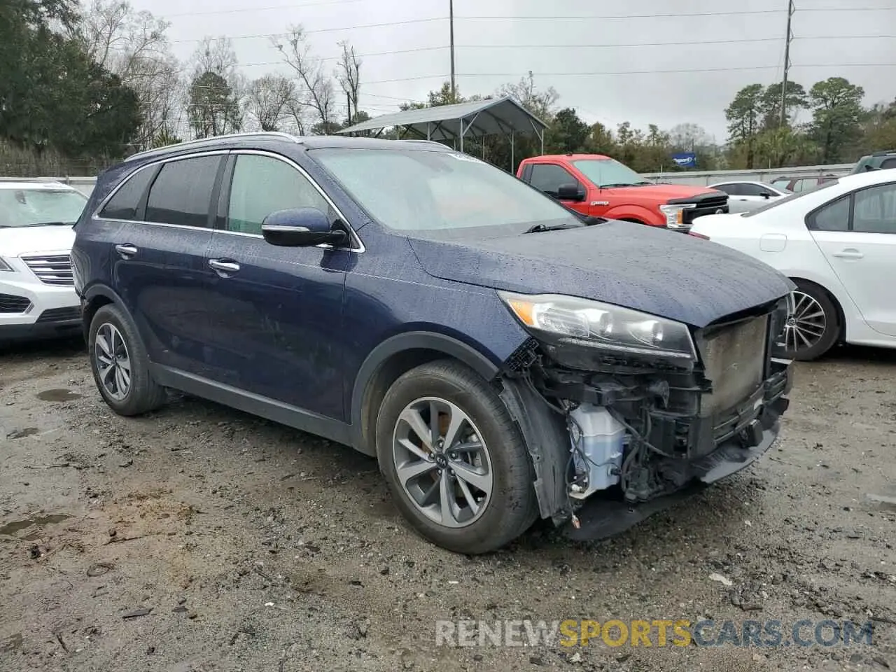 4 Photograph of a damaged car 5XYPH4A54KG447534 KIA SORENTO 2019