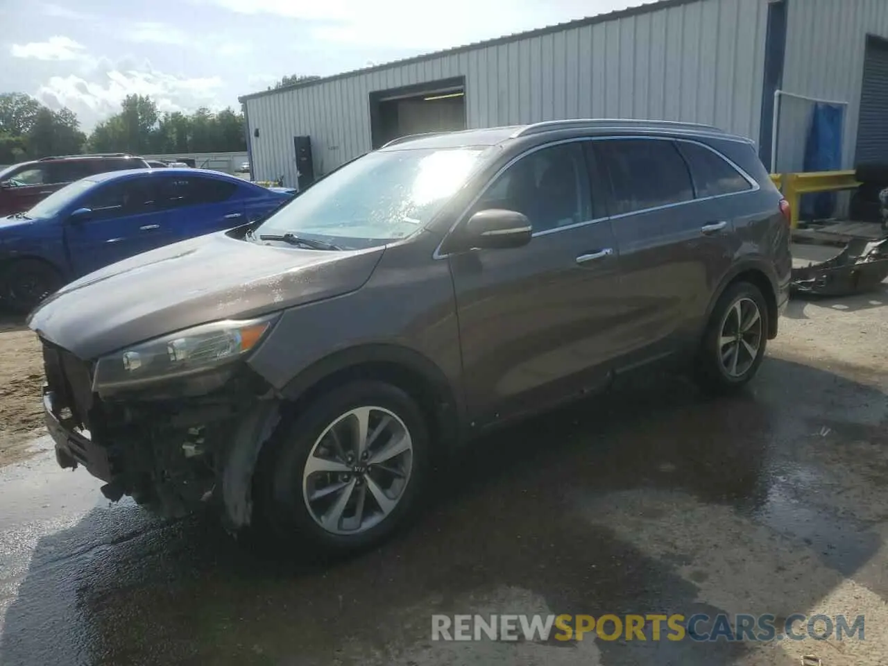 1 Photograph of a damaged car 5XYPH4A54KG532678 KIA SORENTO 2019
