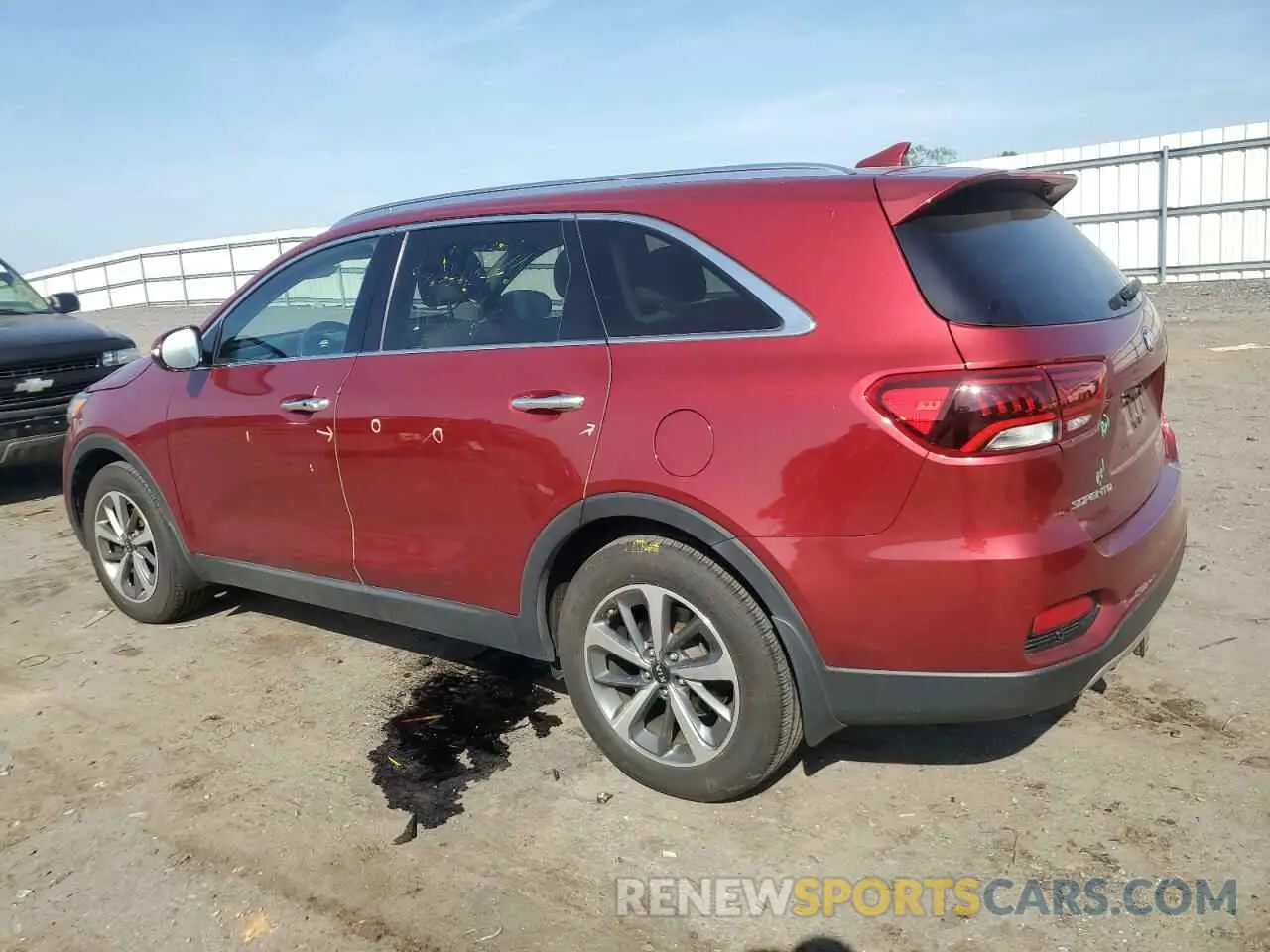 2 Photograph of a damaged car 5XYPH4A55KG466464 KIA SORENTO 2019