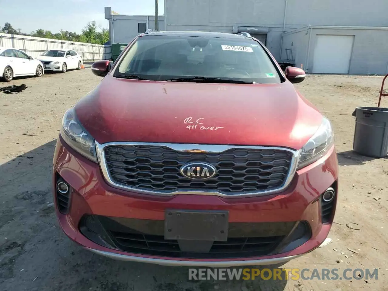 5 Photograph of a damaged car 5XYPH4A55KG466464 KIA SORENTO 2019