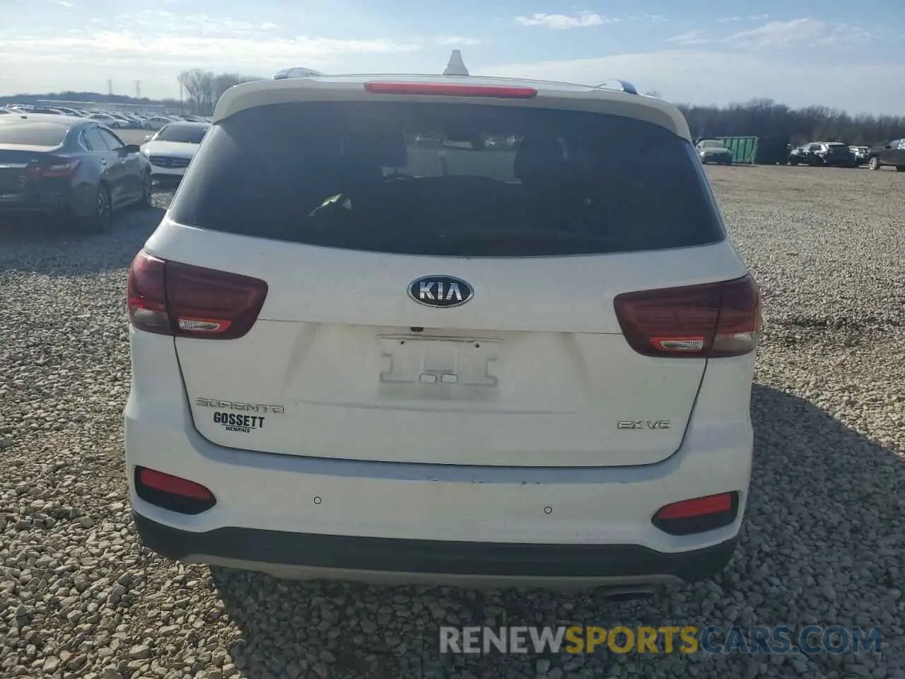 6 Photograph of a damaged car 5XYPH4A55KG499870 KIA SORENTO 2019