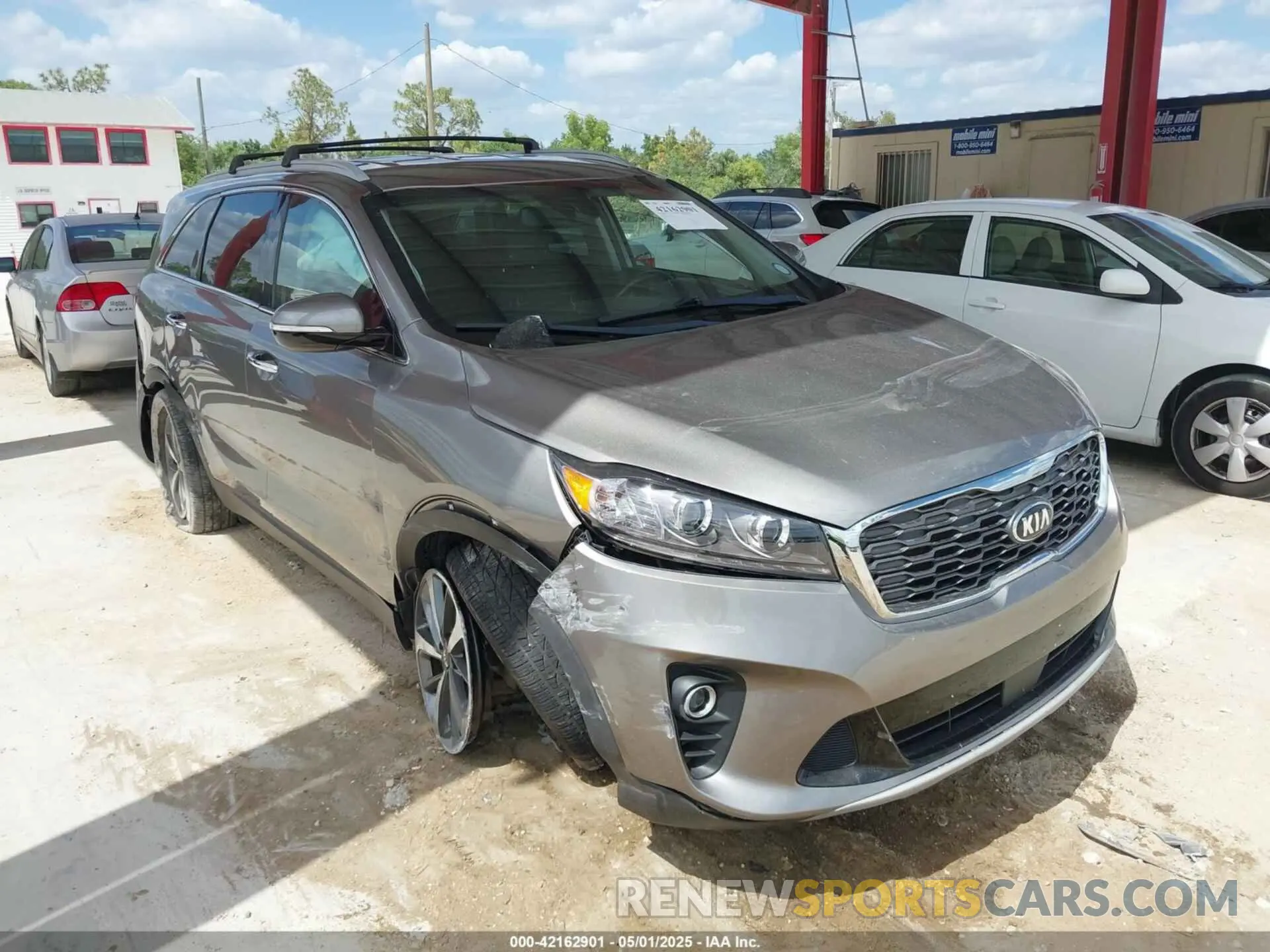 1 Photograph of a damaged car 5XYPH4A55KG505165 KIA SORENTO 2019