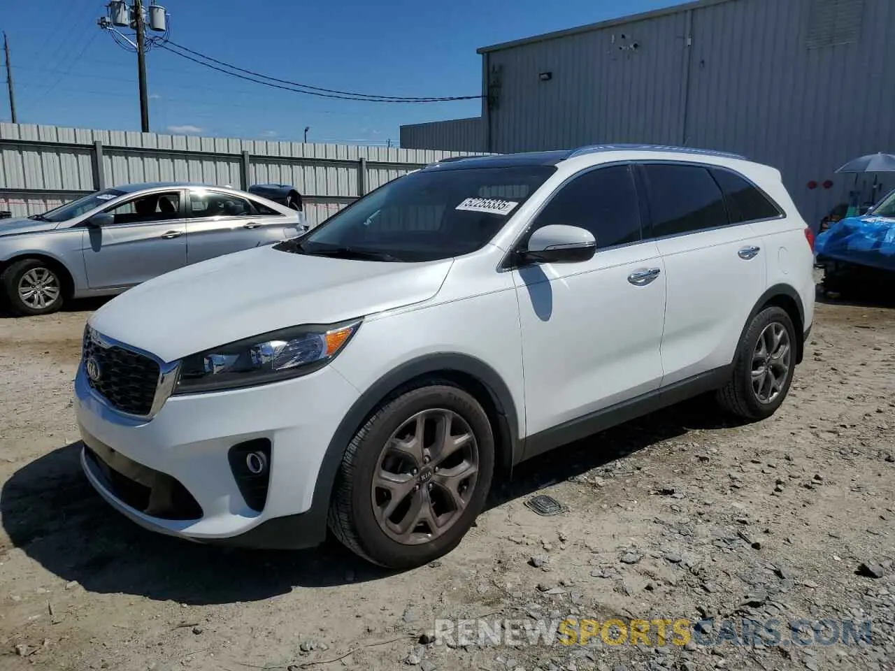 1 Photograph of a damaged car 5XYPH4A57KG609835 KIA SORENTO 2019