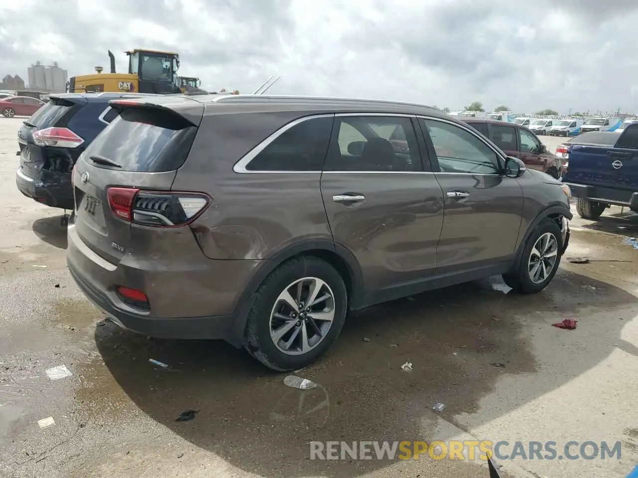 3 Photograph of a damaged car 5XYPH4A58KG529587 KIA SORENTO 2019