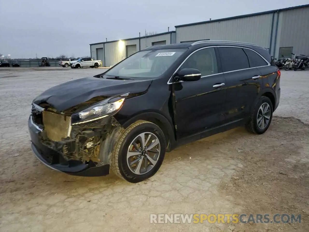 1 Photograph of a damaged car 5XYPH4A59KG445357 KIA SORENTO 2019