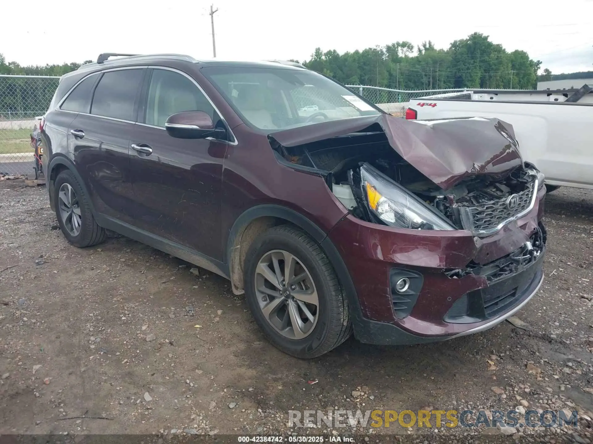 1 Photograph of a damaged car 5XYPH4A59KG470940 KIA SORENTO 2019