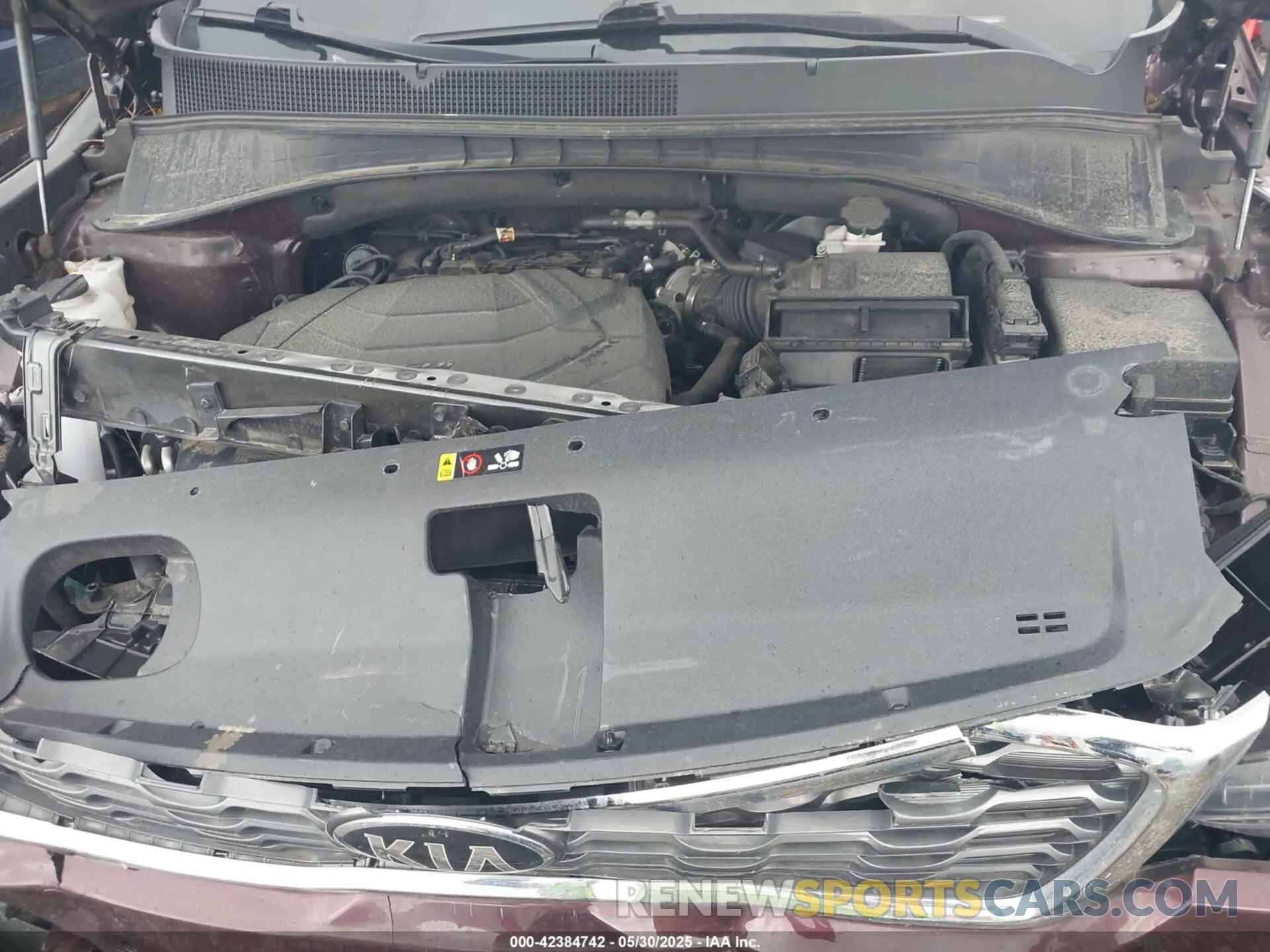 10 Photograph of a damaged car 5XYPH4A59KG470940 KIA SORENTO 2019