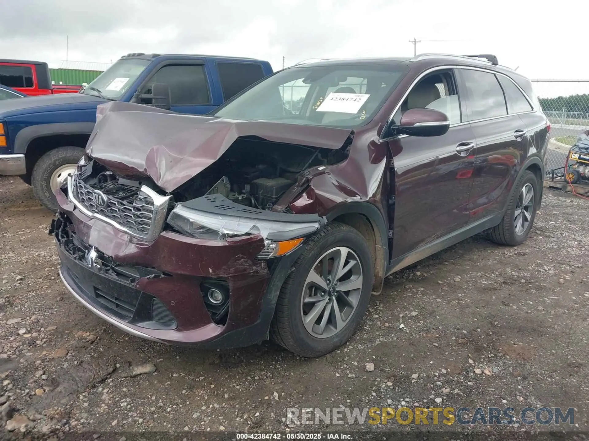 2 Photograph of a damaged car 5XYPH4A59KG470940 KIA SORENTO 2019