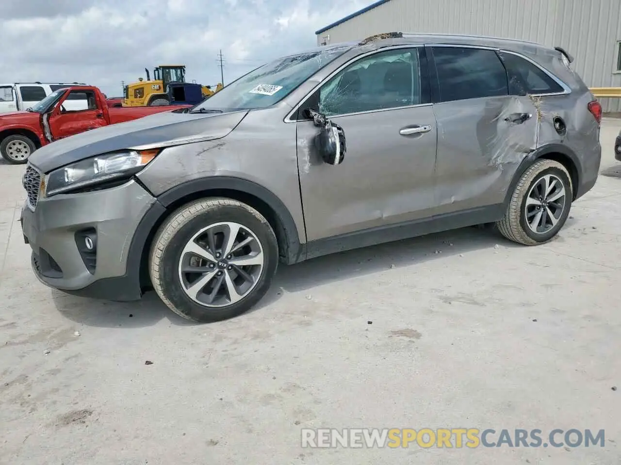 1 Photograph of a damaged car 5XYPH4A59KG534328 KIA SORENTO 2019