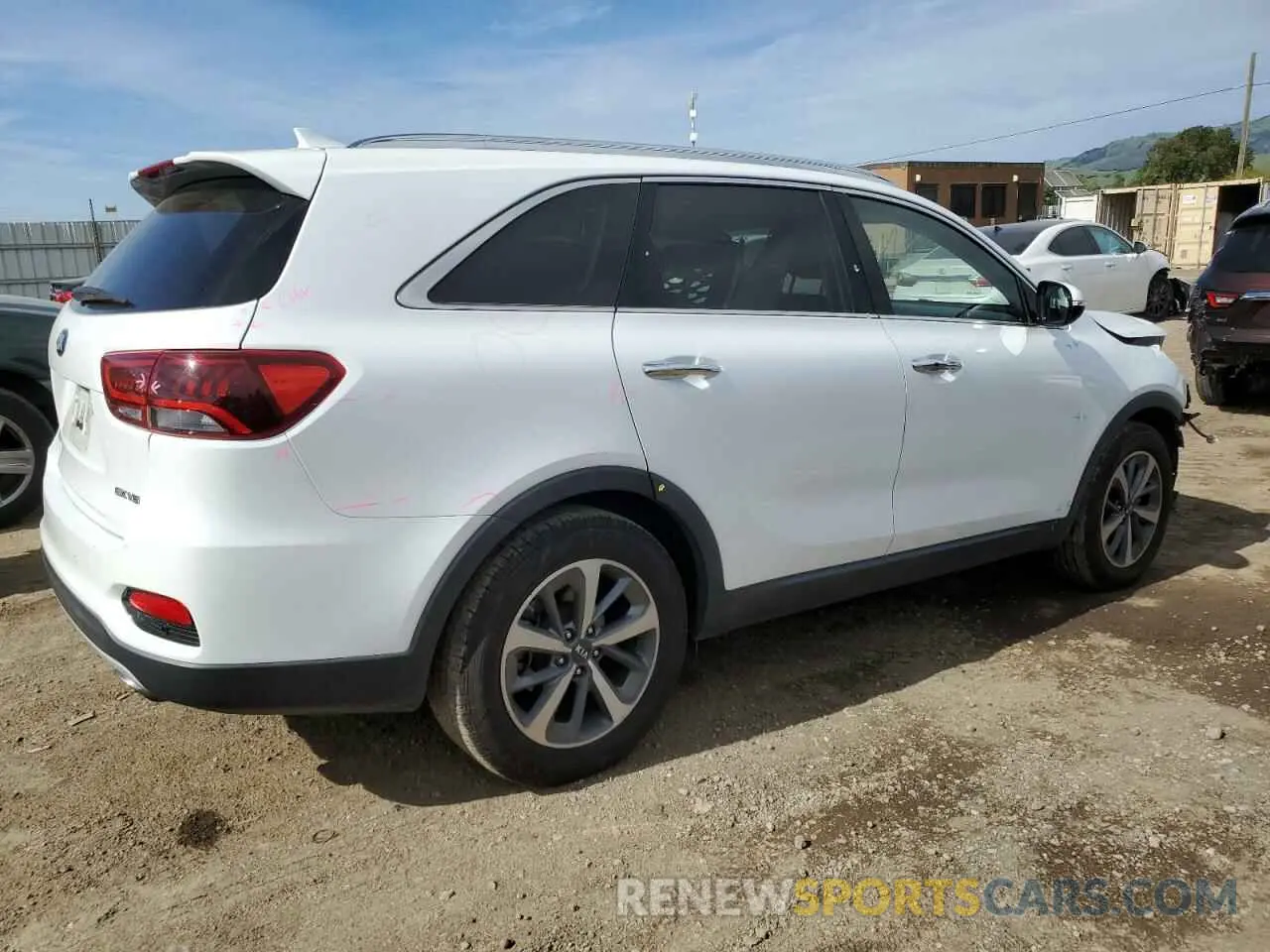 3 Photograph of a damaged car 5XYPH4A5XKG455234 KIA SORENTO 2019