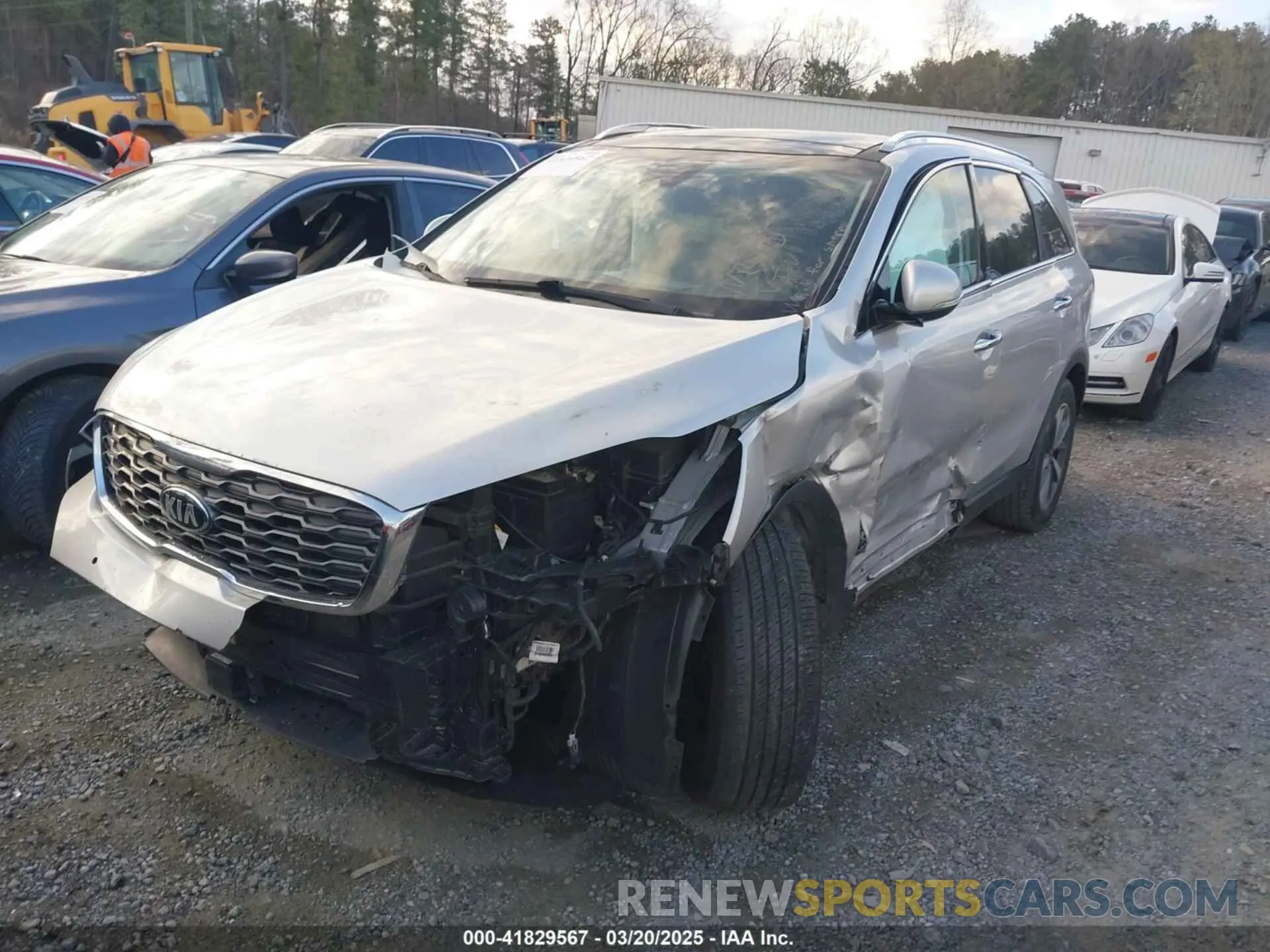 2 Photograph of a damaged car 5XYPH4A5XKG474169 KIA SORENTO 2019