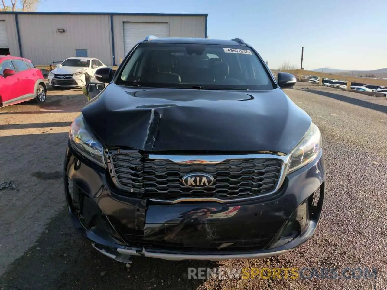 5 Photograph of a damaged car 5XYPH4A5XKG601471 KIA SORENTO 2019