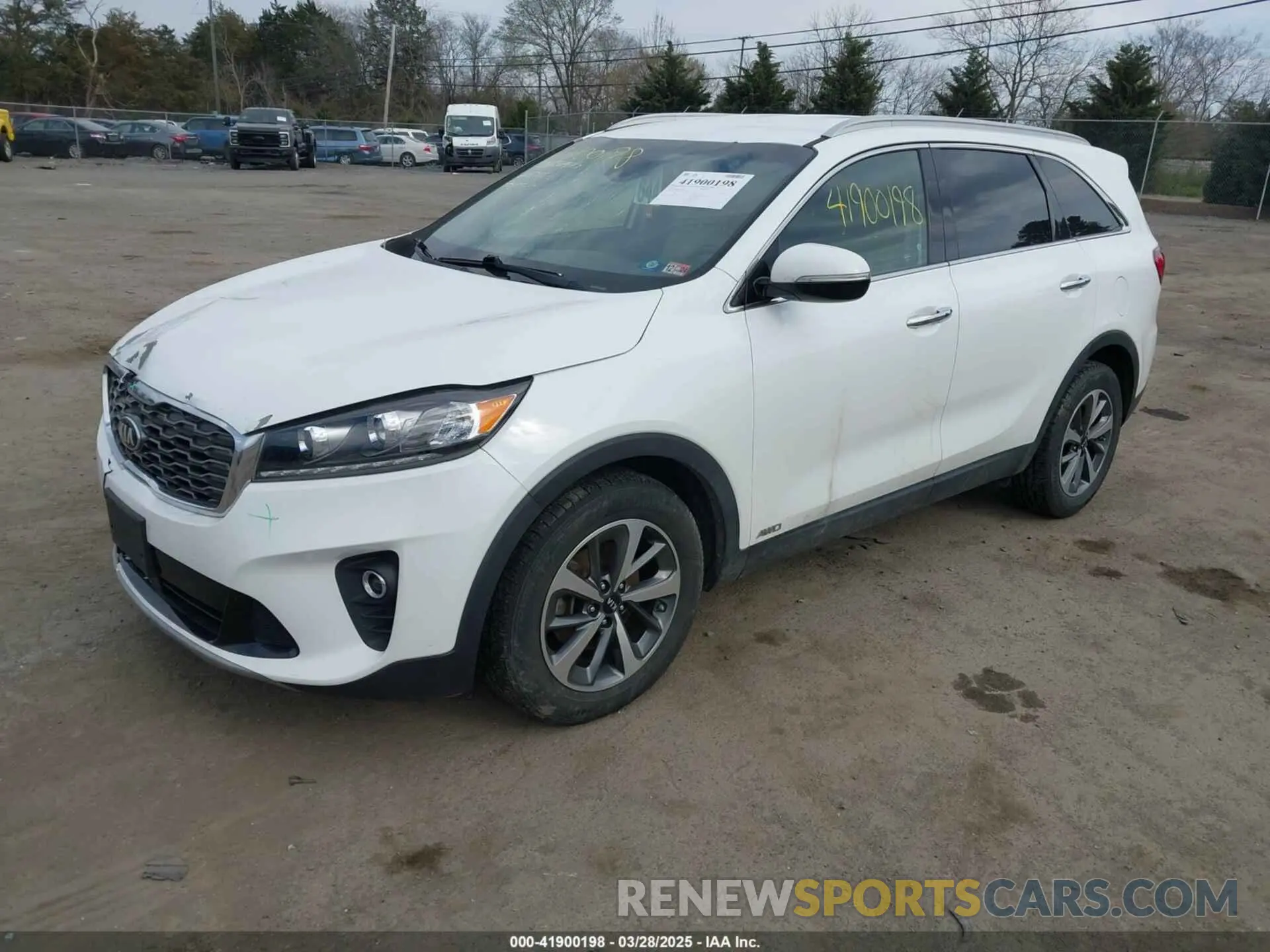 2 Photograph of a damaged car 5XYPHDA51KG500108 KIA SORENTO 2019