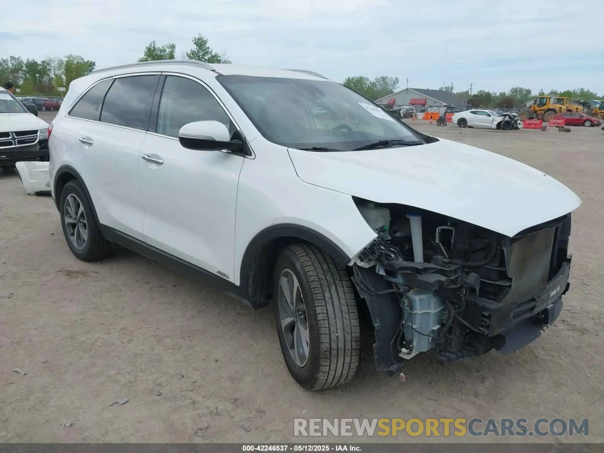 1 Photograph of a damaged car 5XYPHDA51KG512534 KIA SORENTO 2019