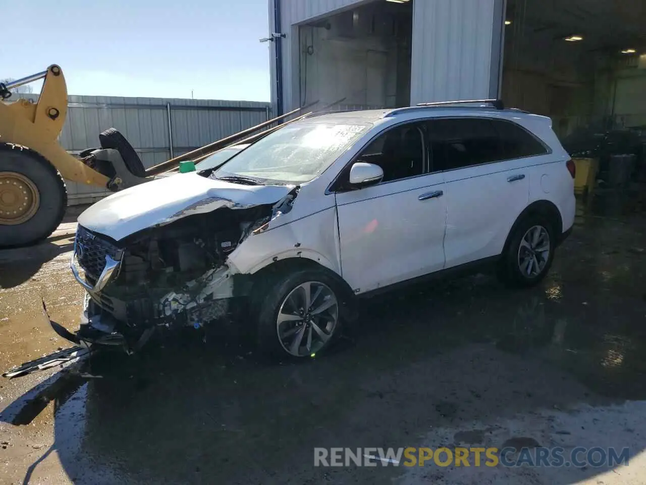 1 Photograph of a damaged car 5XYPHDA52KG473095 KIA SORENTO 2019