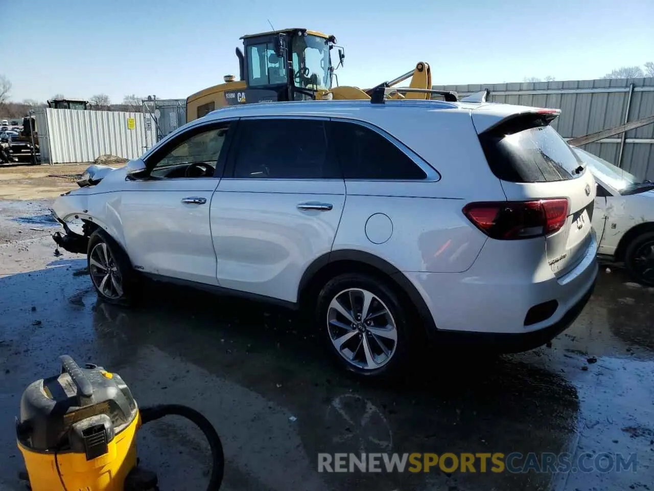 2 Photograph of a damaged car 5XYPHDA52KG473095 KIA SORENTO 2019