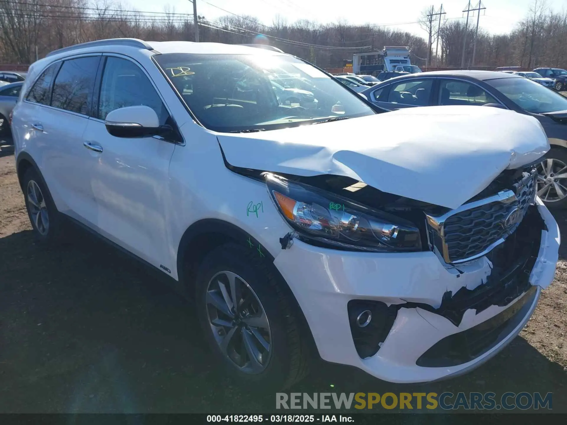 17 Photograph of a damaged car 5XYPHDA52KG478927 KIA SORENTO 2019