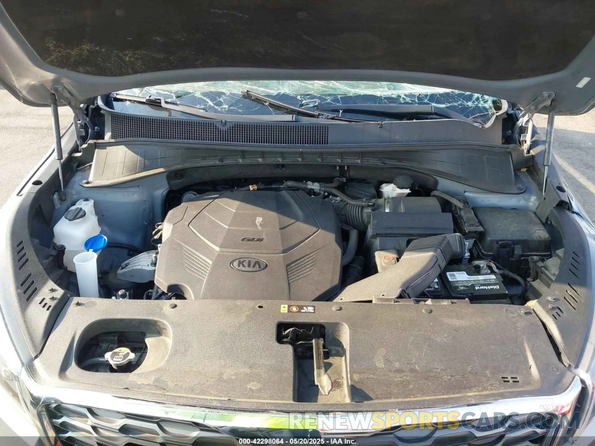 10 Photograph of a damaged car 5XYPHDA52KG602789 KIA SORENTO 2019