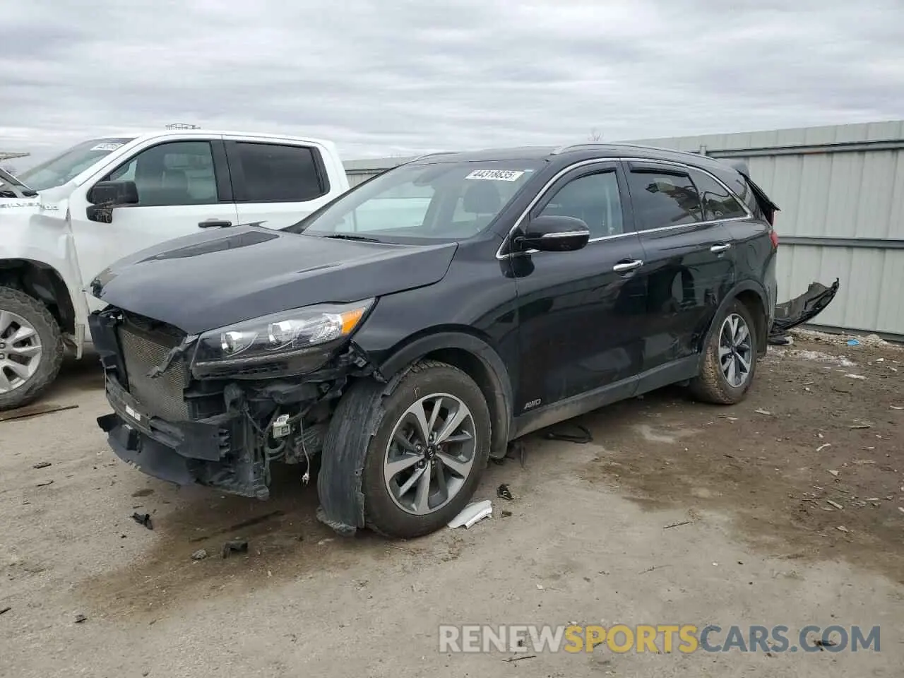1 Photograph of a damaged car 5XYPHDA53KG445371 KIA SORENTO 2019