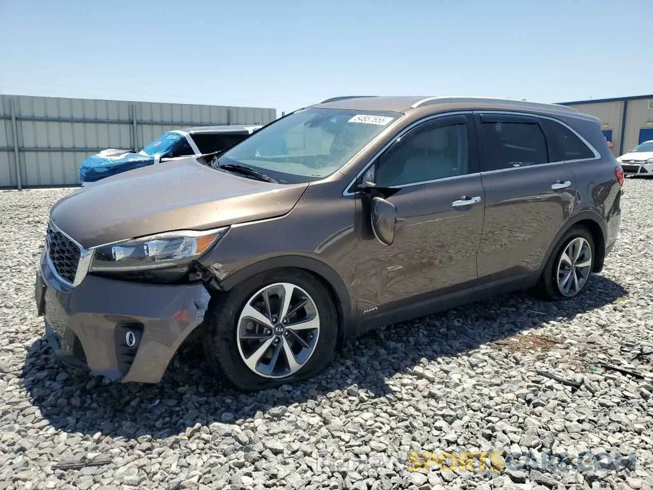 1 Photograph of a damaged car 5XYPHDA53KG499026 KIA SORENTO 2019
