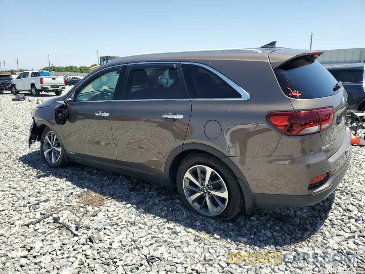 2 Photograph of a damaged car 5XYPHDA53KG499026 KIA SORENTO 2019