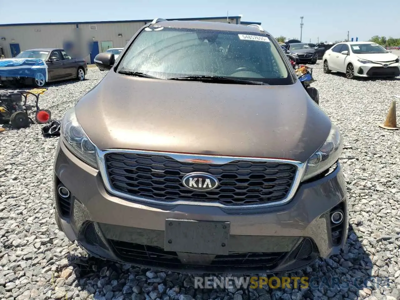 5 Photograph of a damaged car 5XYPHDA53KG499026 KIA SORENTO 2019