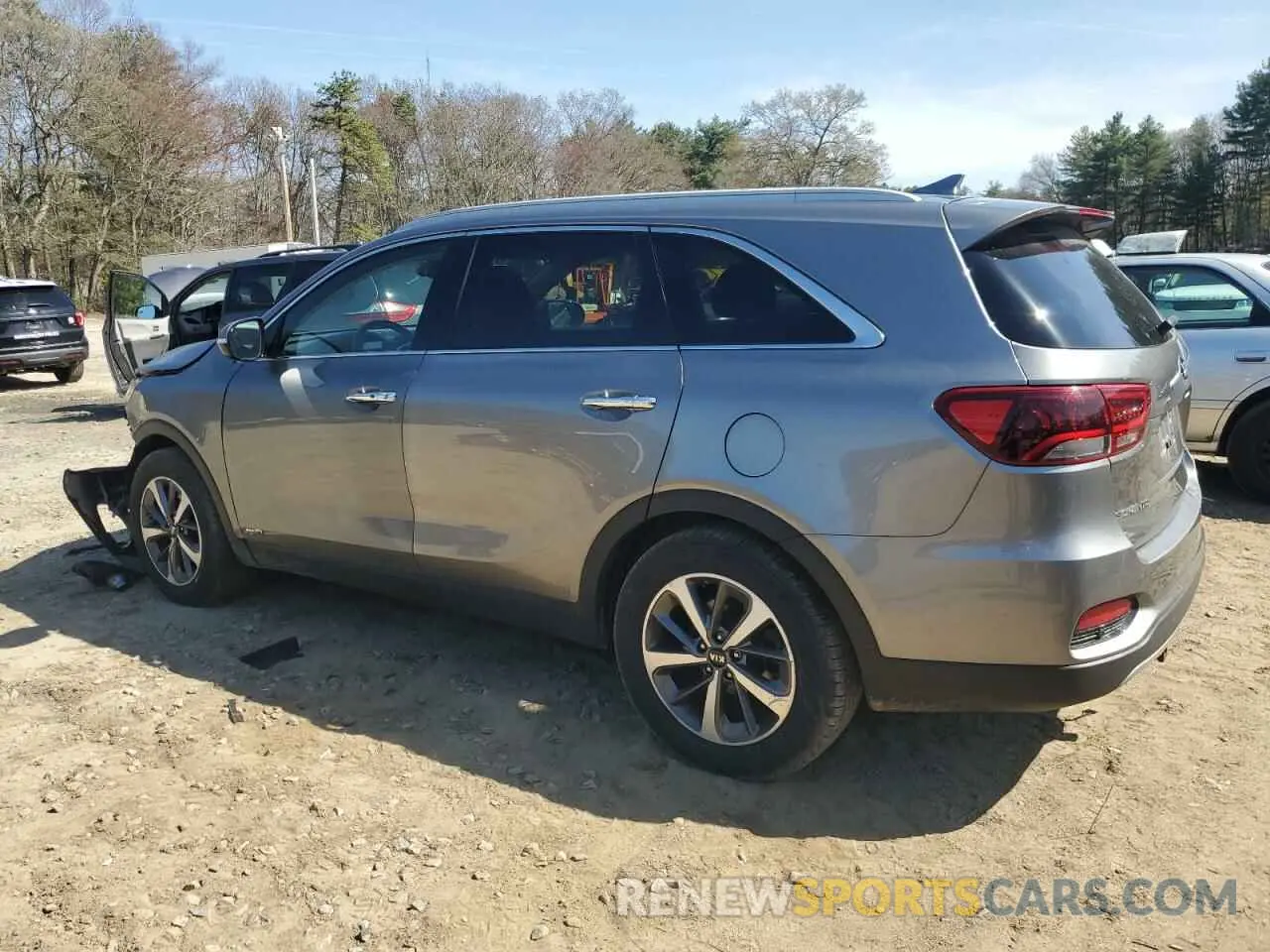 2 Photograph of a damaged car 5XYPHDA53KG510882 KIA SORENTO 2019
