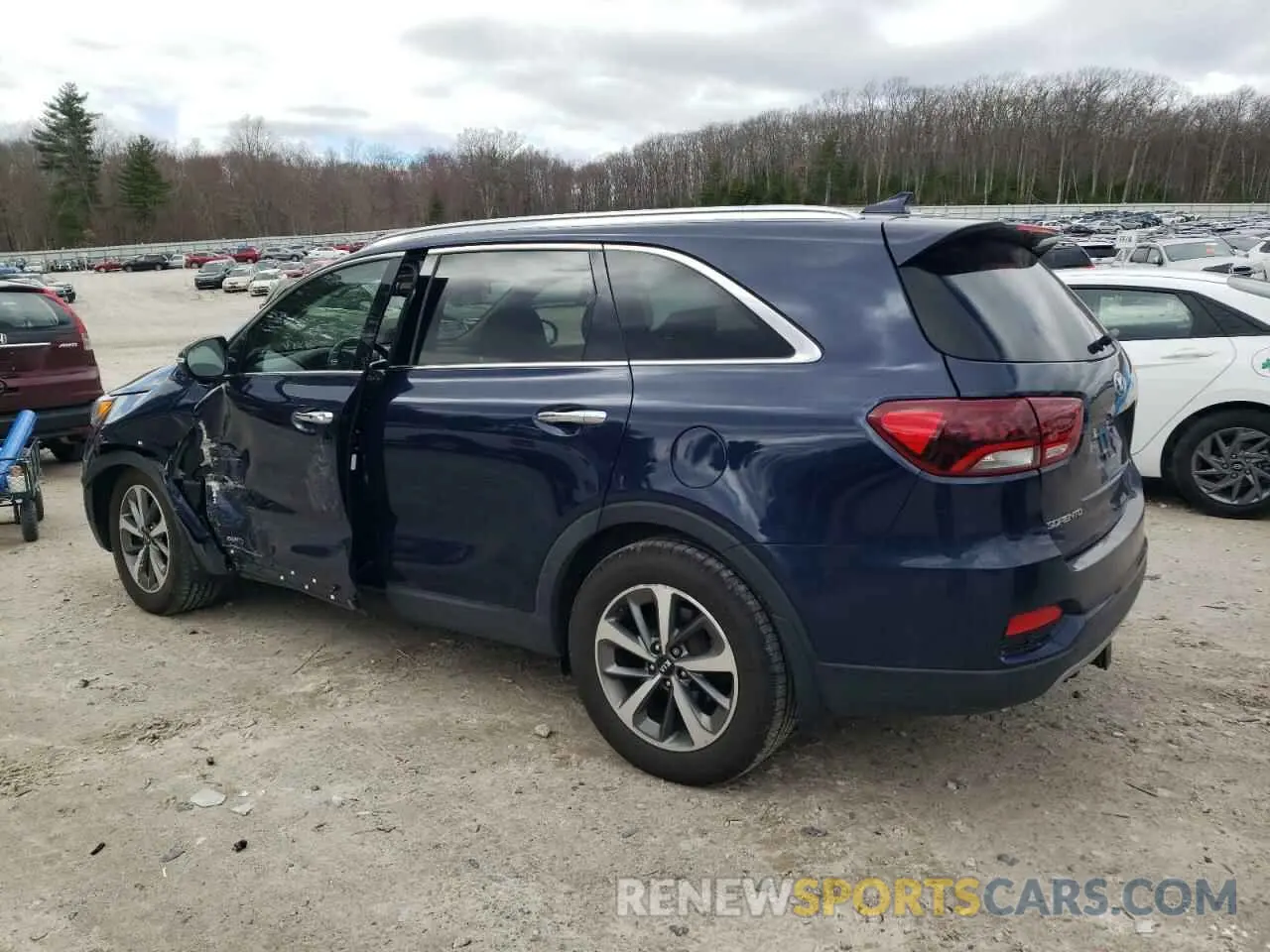 2 Photograph of a damaged car 5XYPHDA54KG463085 KIA SORENTO 2019