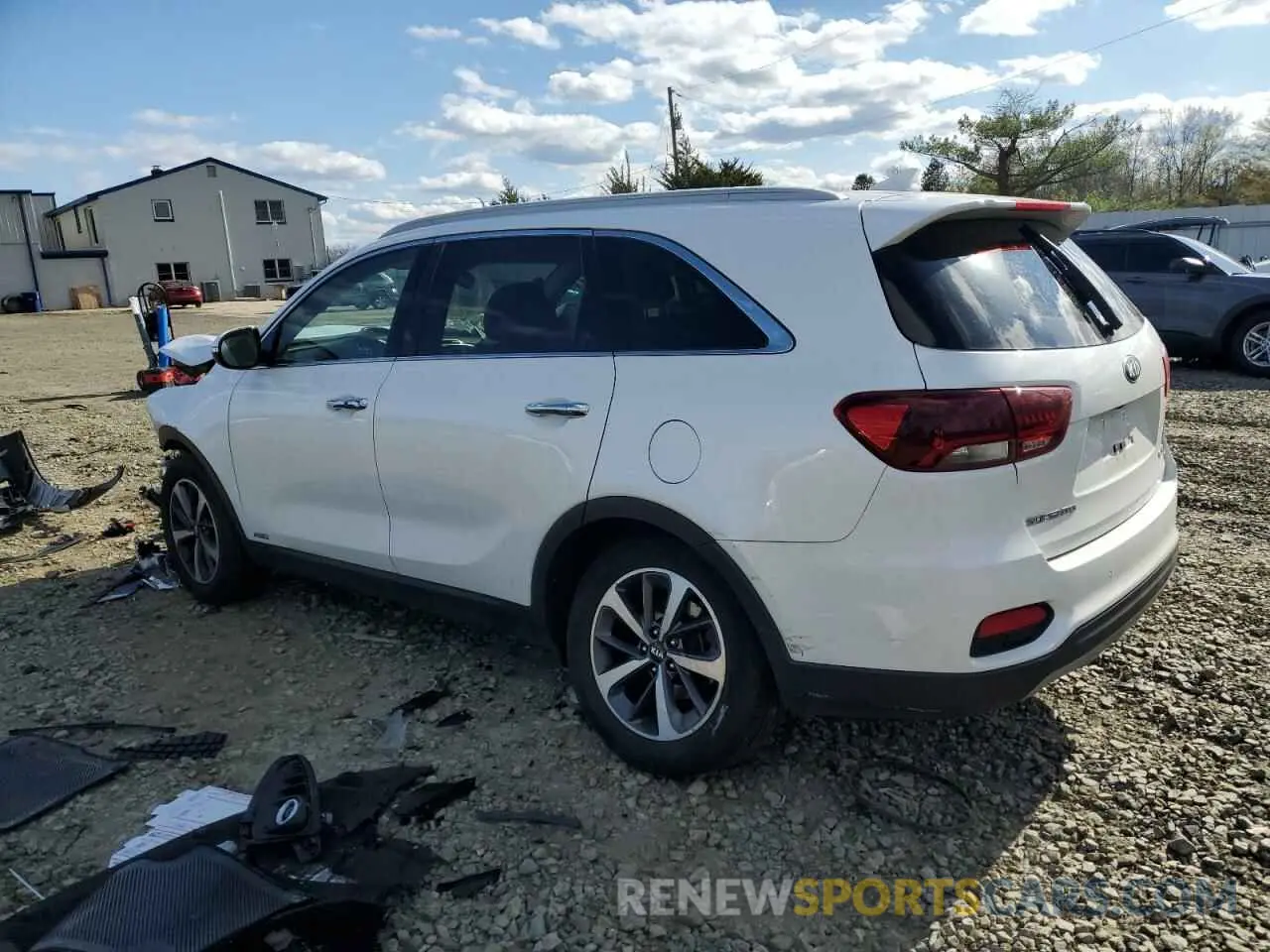 2 Photograph of a damaged car 5XYPHDA54KG533829 KIA SORENTO 2019
