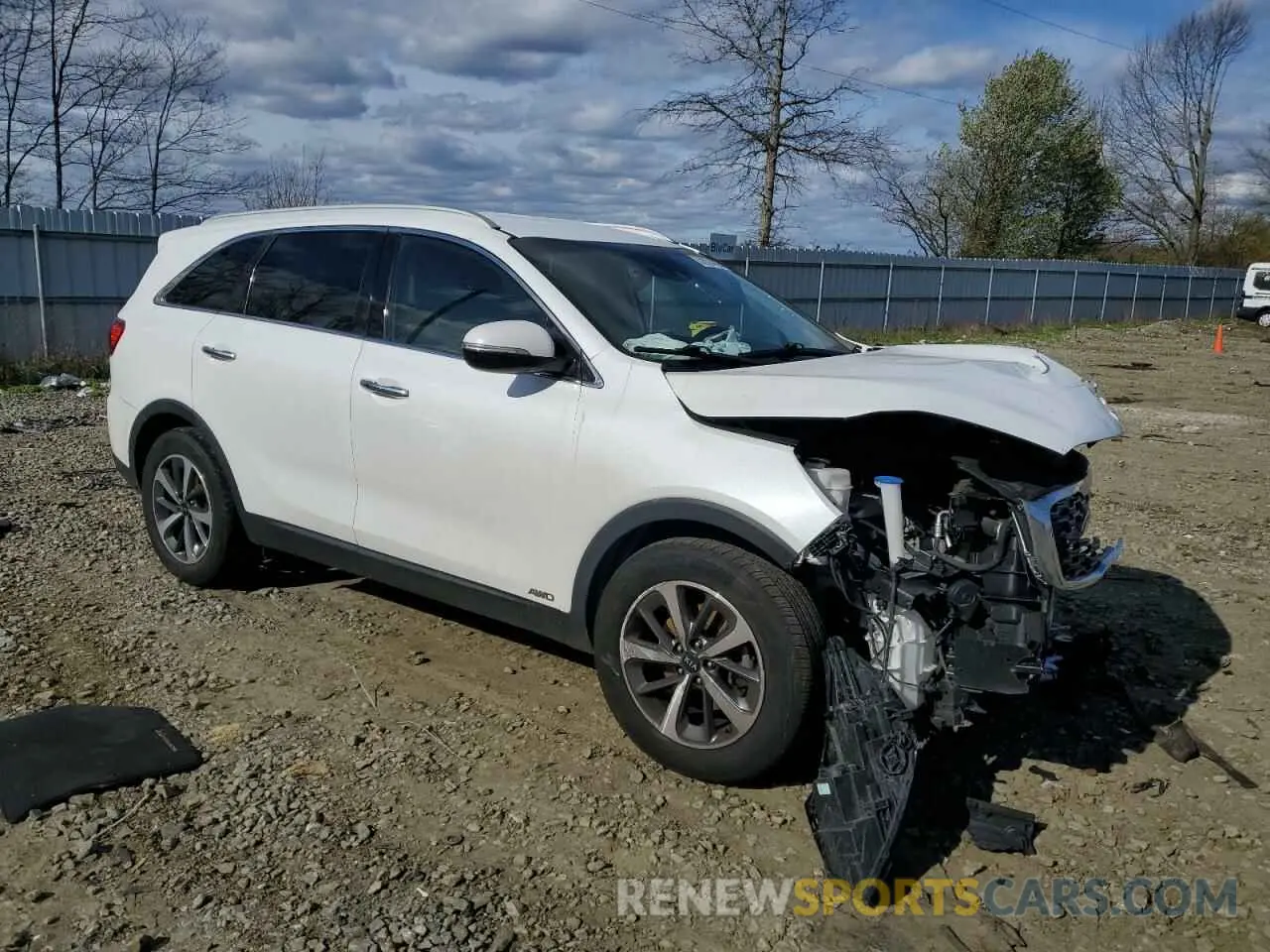 4 Photograph of a damaged car 5XYPHDA54KG533829 KIA SORENTO 2019