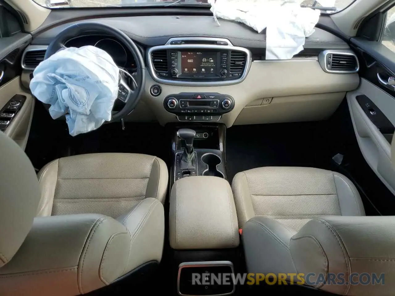 8 Photograph of a damaged car 5XYPHDA54KG533829 KIA SORENTO 2019