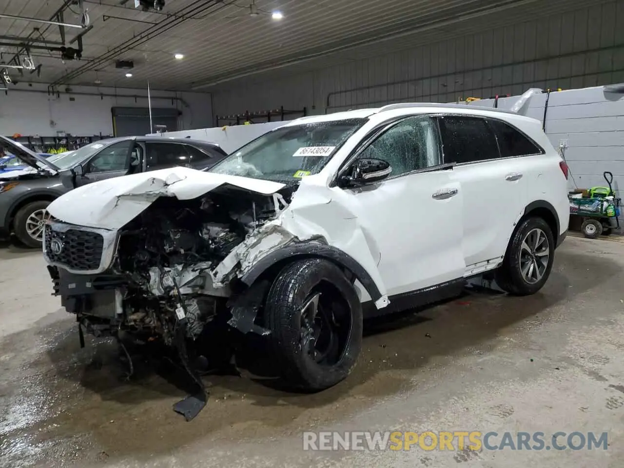 1 Photograph of a damaged car 5XYPHDA54KG566037 KIA SORENTO 2019