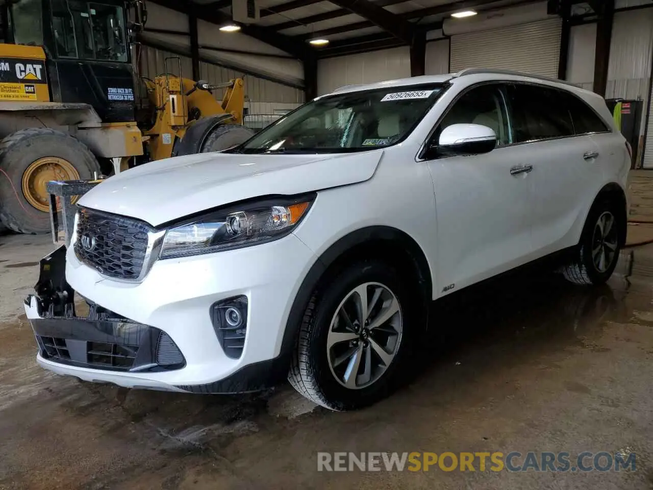 1 Photograph of a damaged car 5XYPHDA57KG465221 KIA SORENTO 2019
