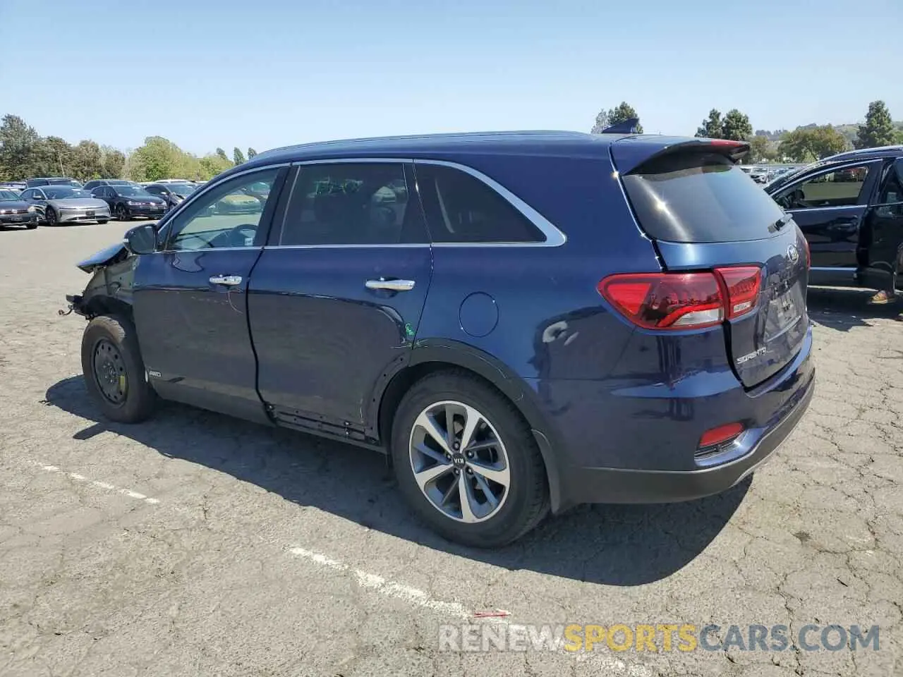 2 Photograph of a damaged car 5XYPHDA58KG462280 KIA SORENTO 2019