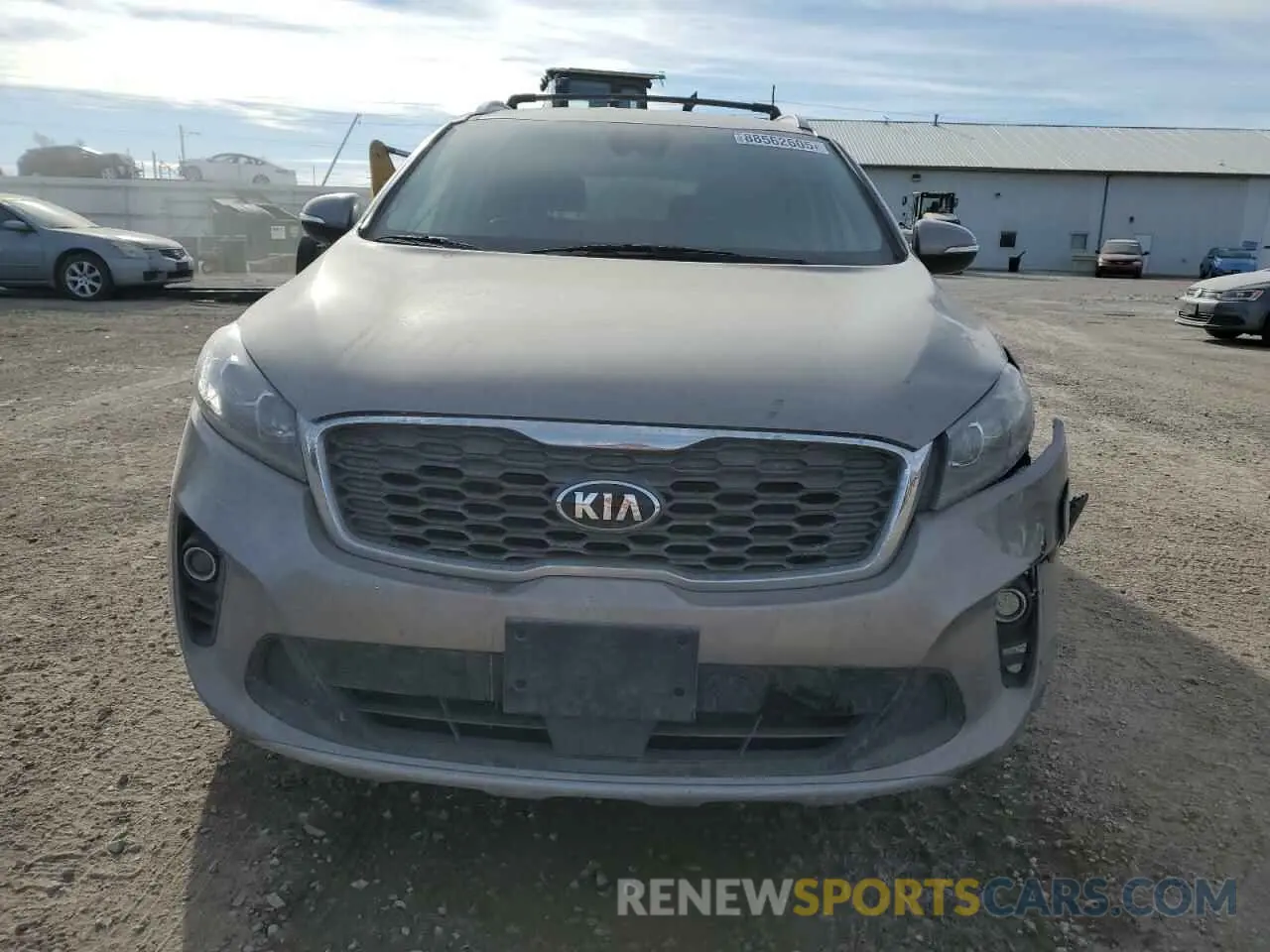 5 Photograph of a damaged car 5XYPHDA58KG501255 KIA SORENTO 2019