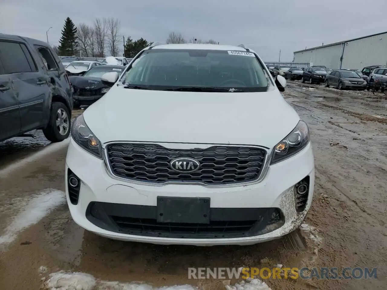 5 Photograph of a damaged car 5XYPHDA58KG588090 KIA SORENTO 2019