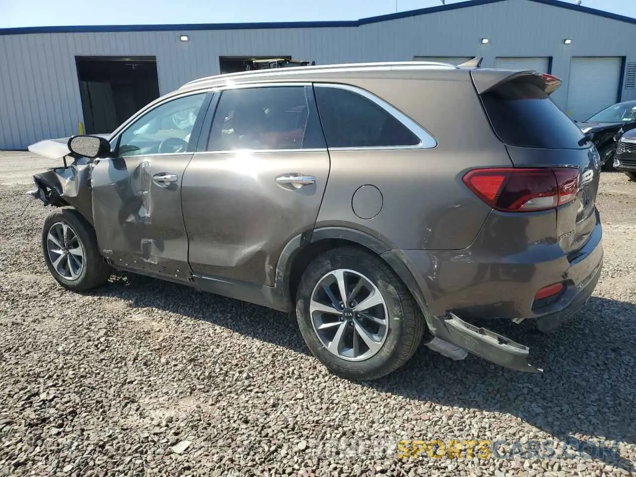 2 Photograph of a damaged car 5XYPHDA59KG448467 KIA SORENTO 2019