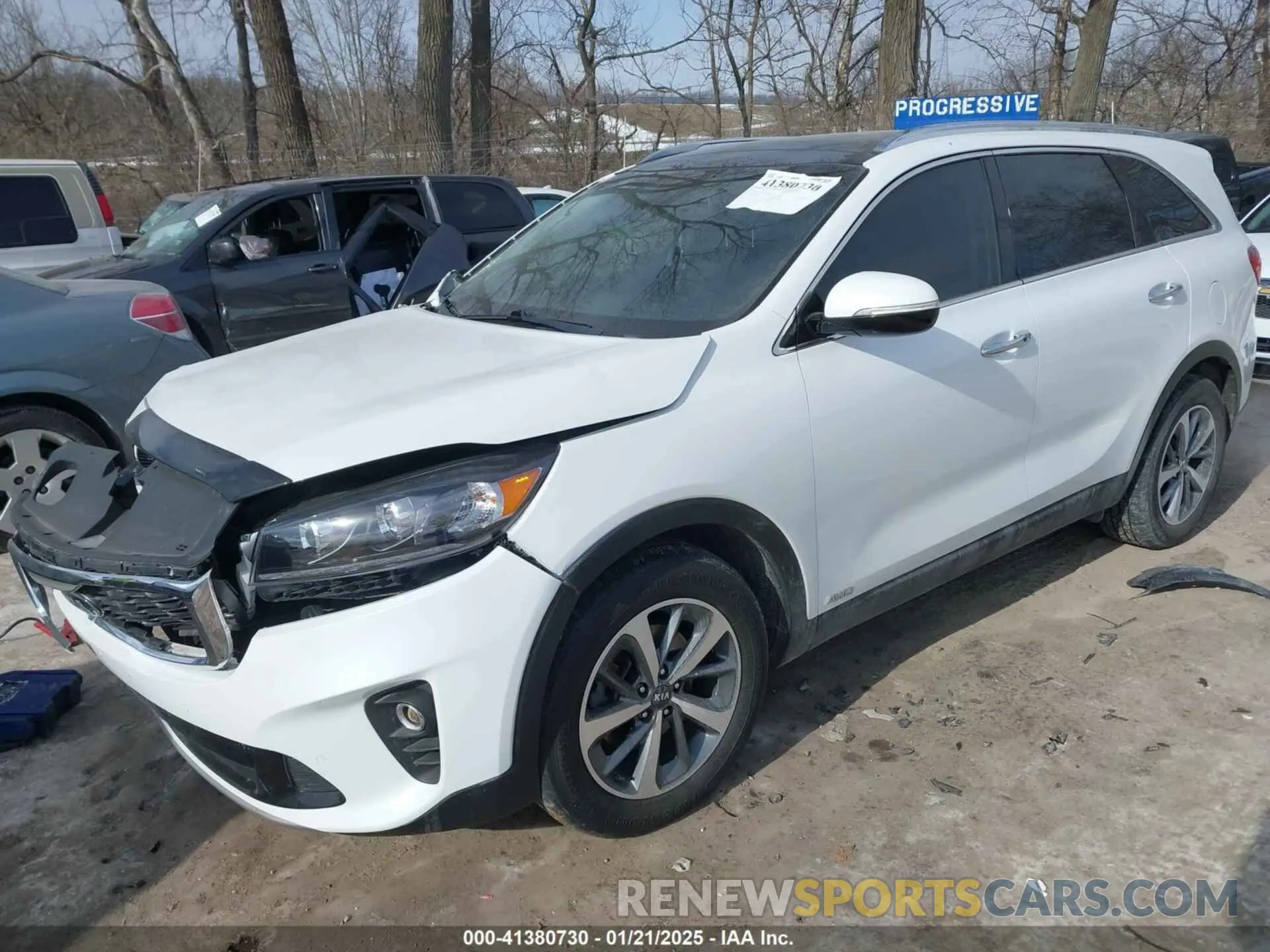 2 Photograph of a damaged car 5XYPHDA59KG464880 KIA SORENTO 2019