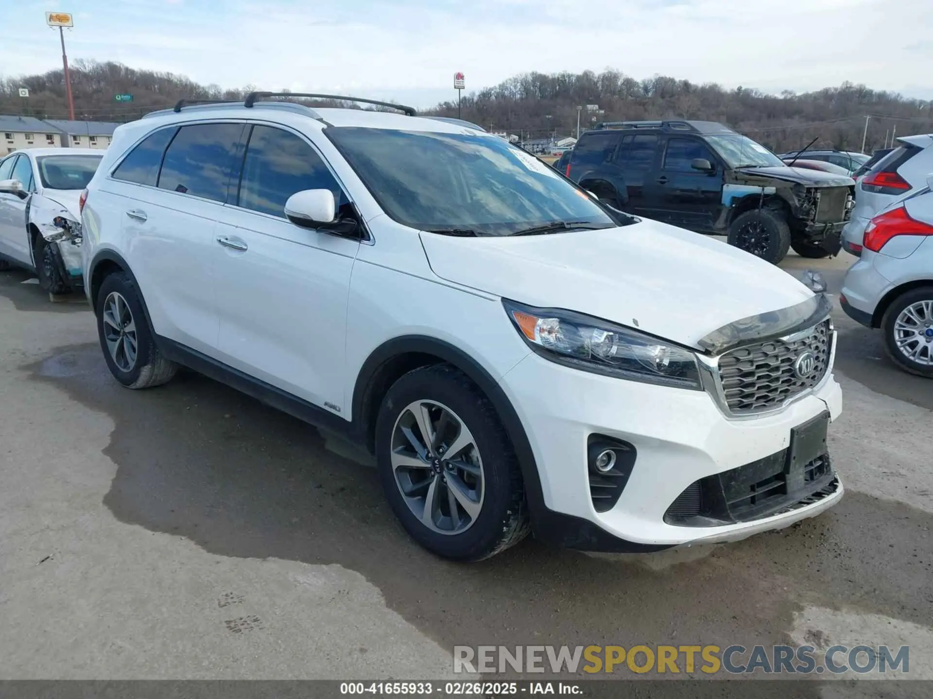 1 Photograph of a damaged car 5XYPHDA5XKG507641 KIA SORENTO 2019