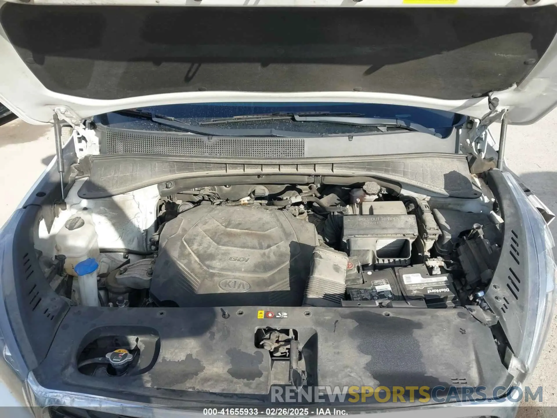 10 Photograph of a damaged car 5XYPHDA5XKG507641 KIA SORENTO 2019