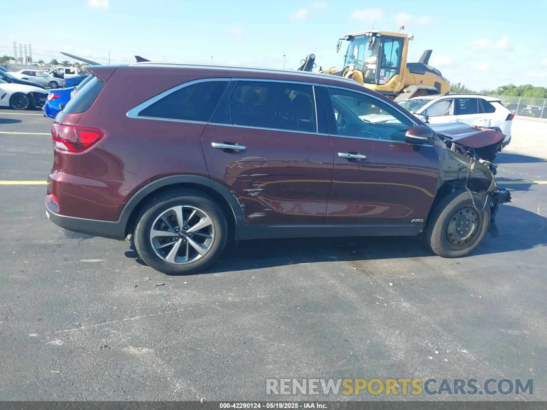 20 Photograph of a damaged car 5XYPHDA5XKG537867 KIA SORENTO 2019