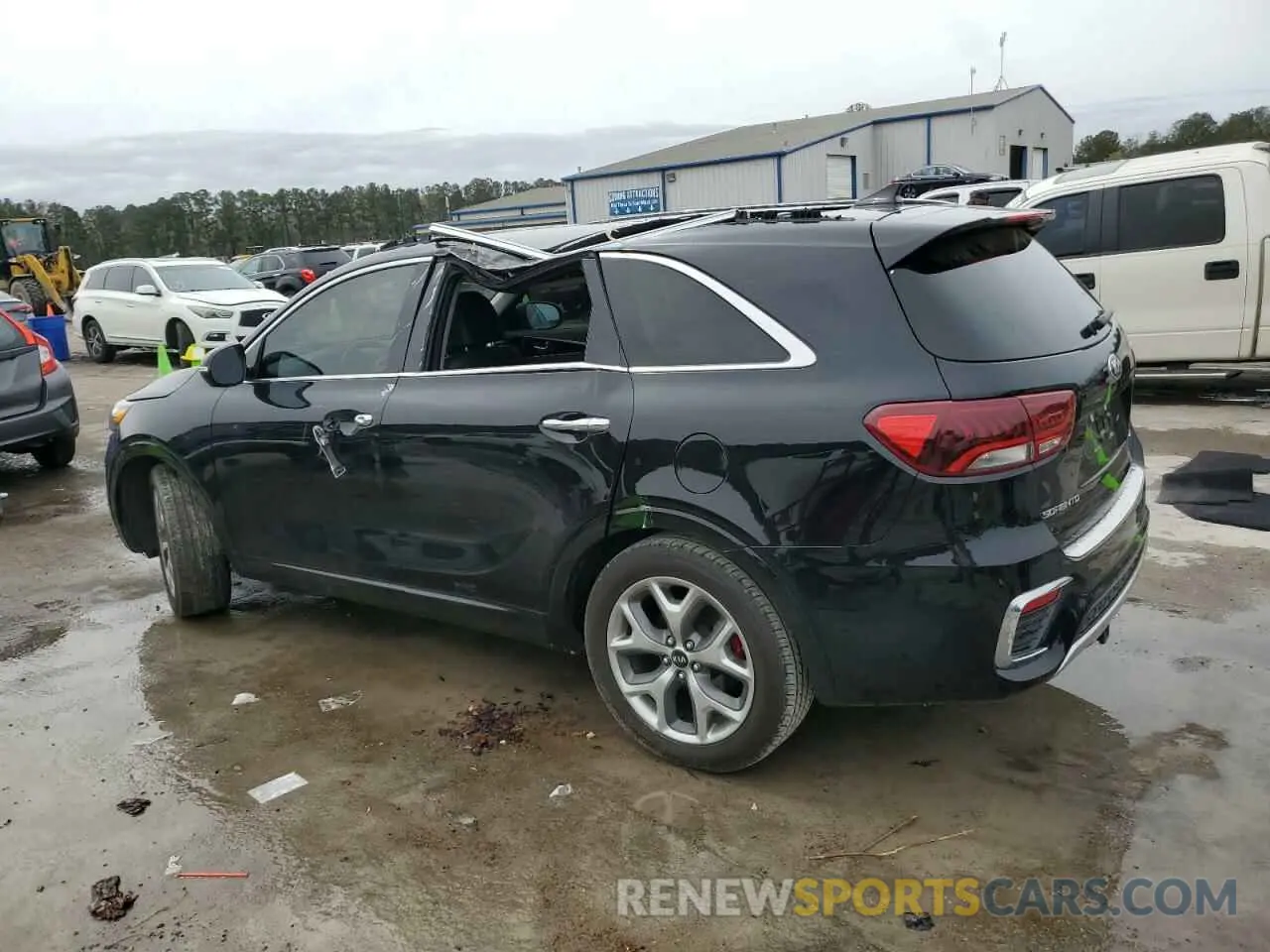 2 Photograph of a damaged car 5XYPK4A51KG454040 KIA SORENTO 2019
