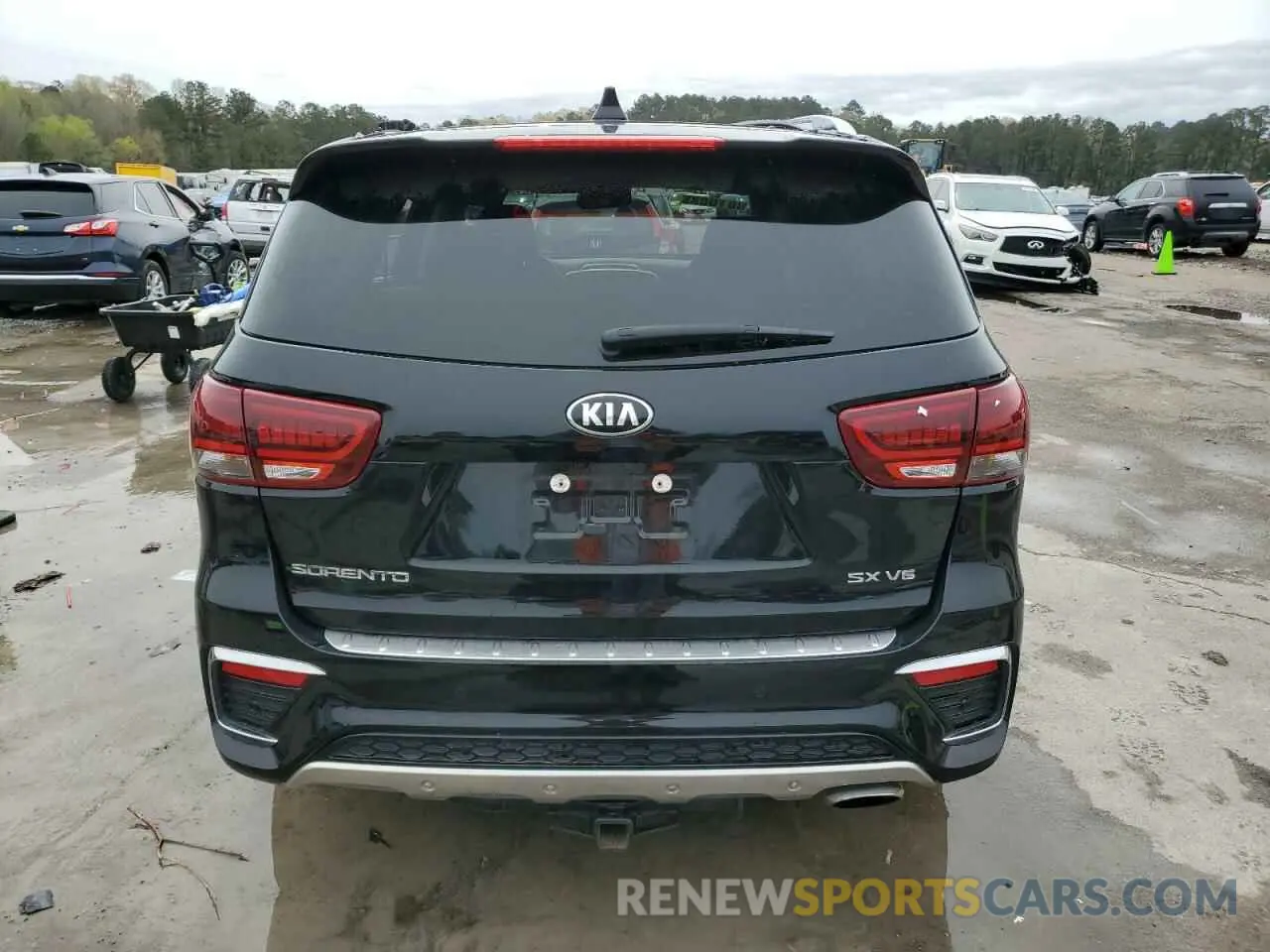 6 Photograph of a damaged car 5XYPK4A51KG454040 KIA SORENTO 2019