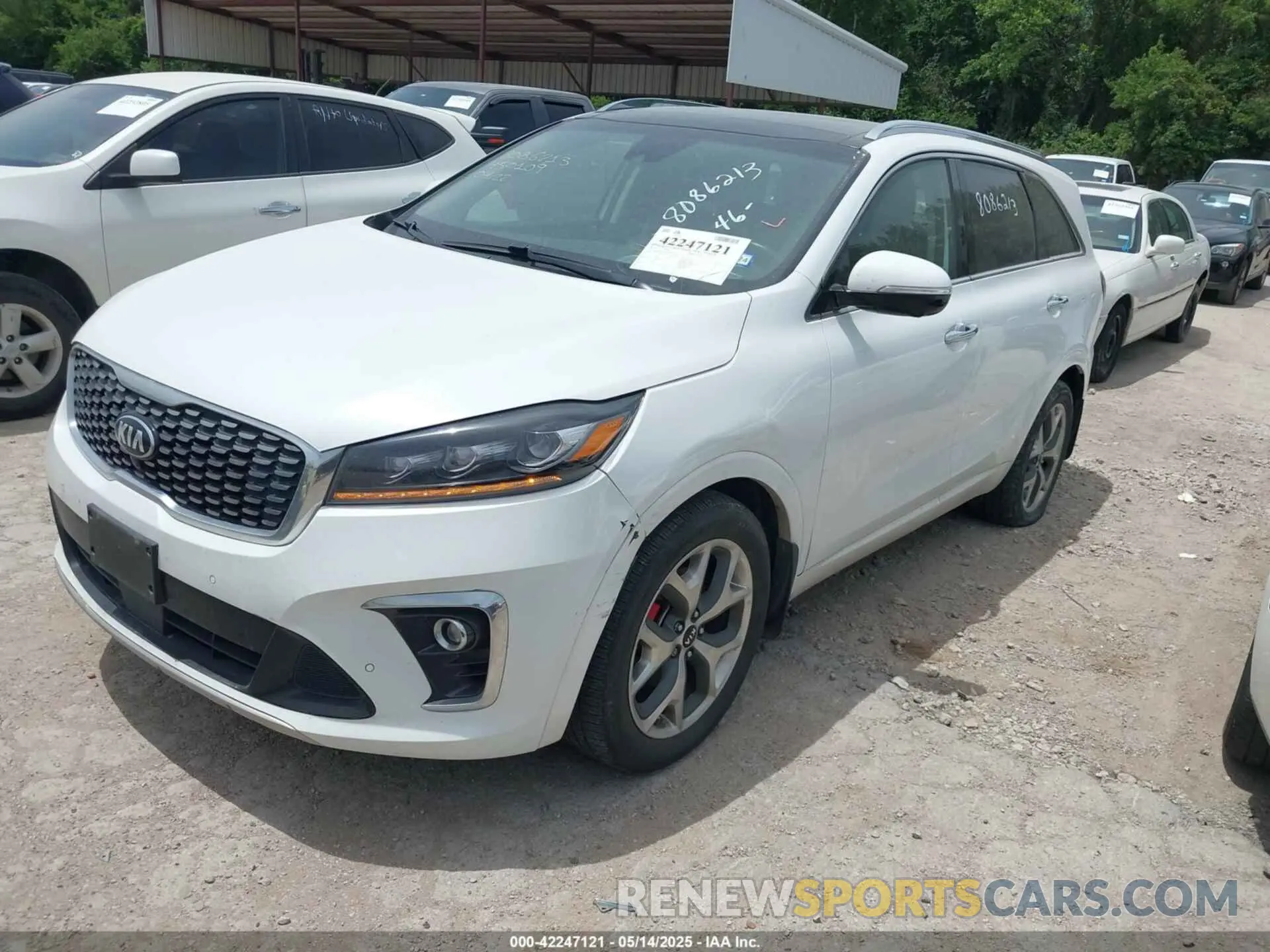 2 Photograph of a damaged car 5XYPK4A52KG450109 KIA SORENTO 2019