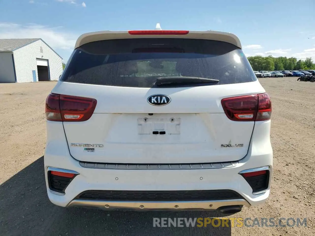 6 Photograph of a damaged car 5XYPKDA51KG458041 KIA SORENTO 2019